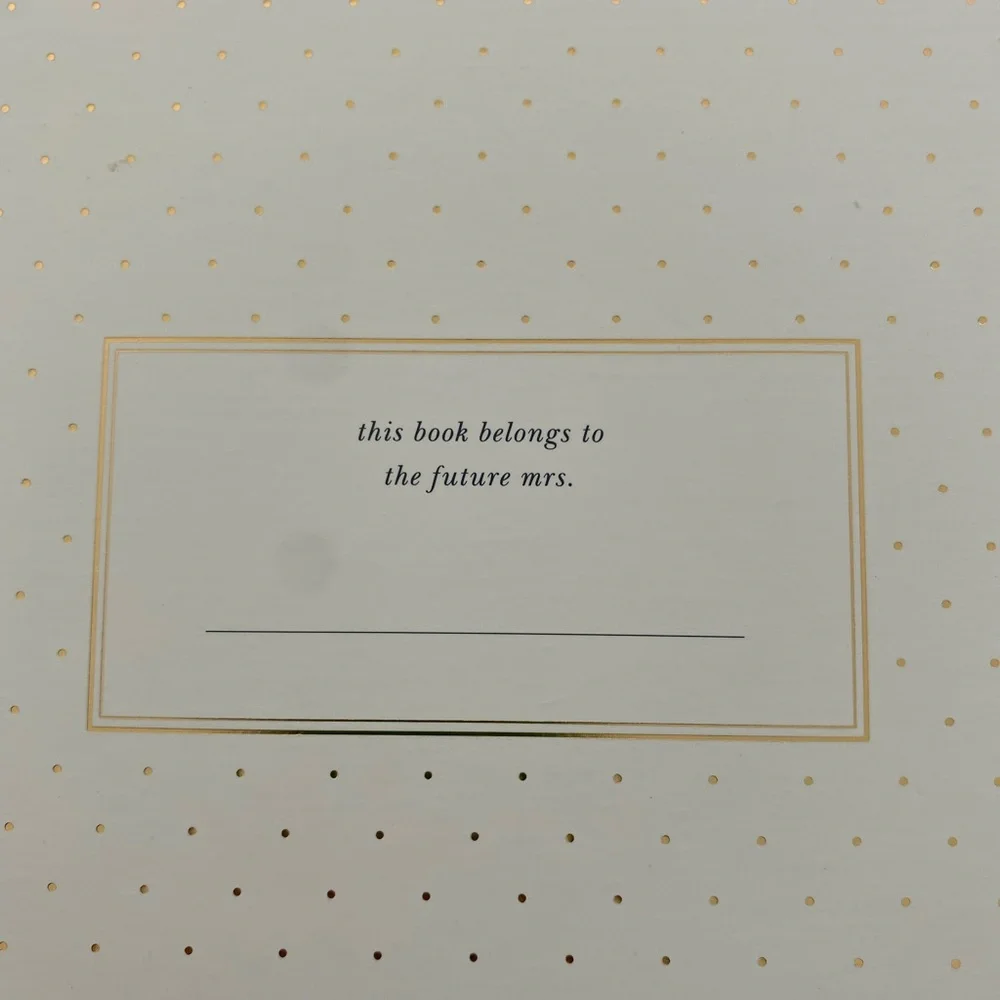 KATE SPADE Bridal Planner Miss to Mrs